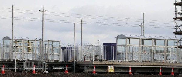East Linton Station Construction - 2023-02-08